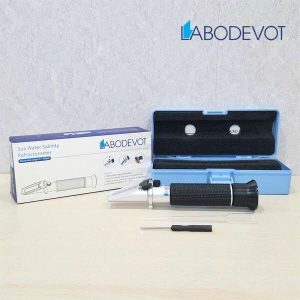 Khúc xạ kế đo độ mặn nước biển 0–10% Labodevot – có ATC tự động bù nhiệt