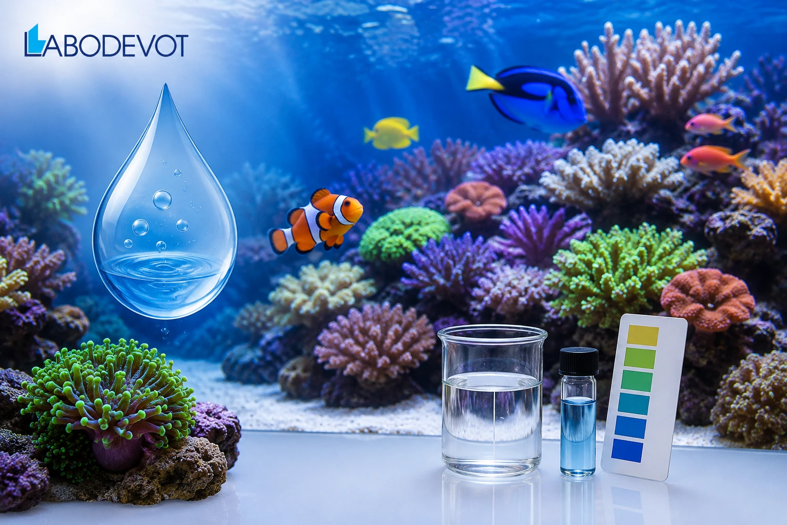 KH trong hồ cá biển là gì? Mức KH lý tưởng cho hồ reef